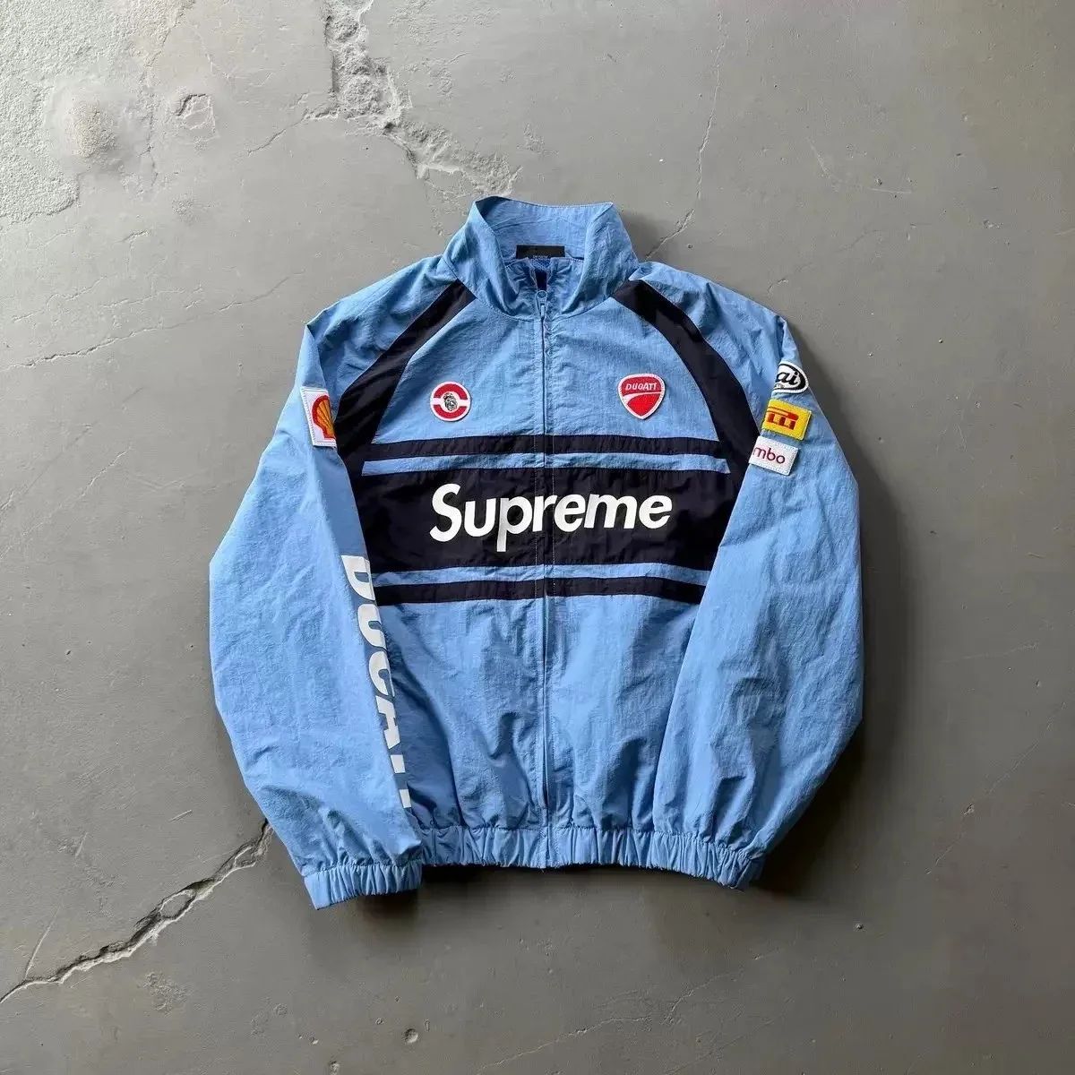 Supreme Racing Jacket Blue