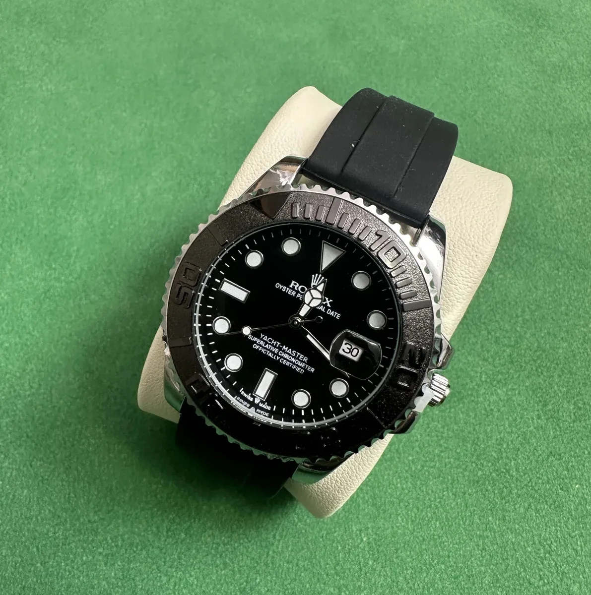 Rolex Yacht-Master Black Dial Watch