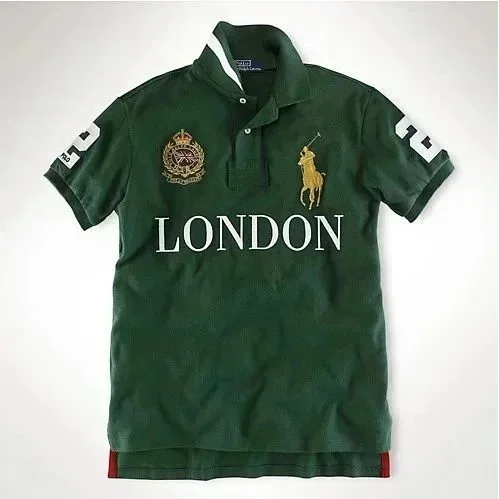 Polo Ralph Lauren Big Pony London Green Polo Shirt