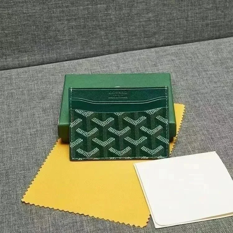 Goyard Saint Louis Green Card Holder