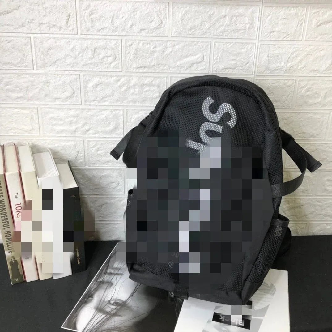 Supreme Box Logo Black Backpack