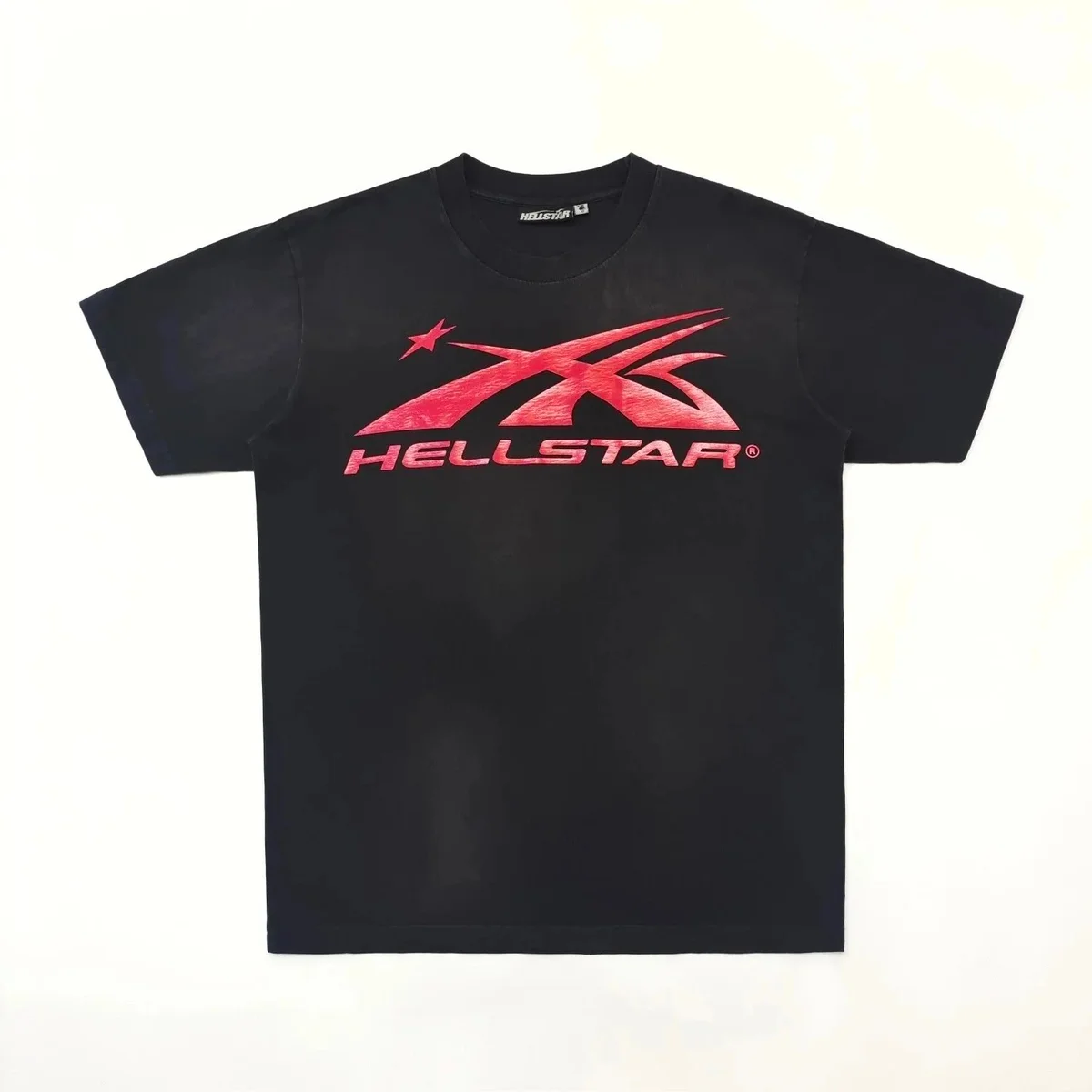 Hellstar Black Red Logo T-Shirt