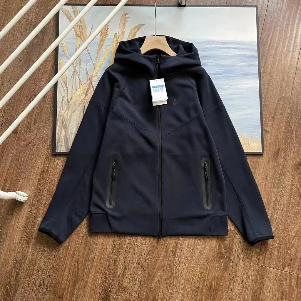 Nike Tech Fleece Hoodie Navy Blue