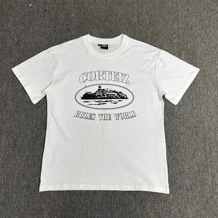 Corteiz Rules The World White T-Shirt
