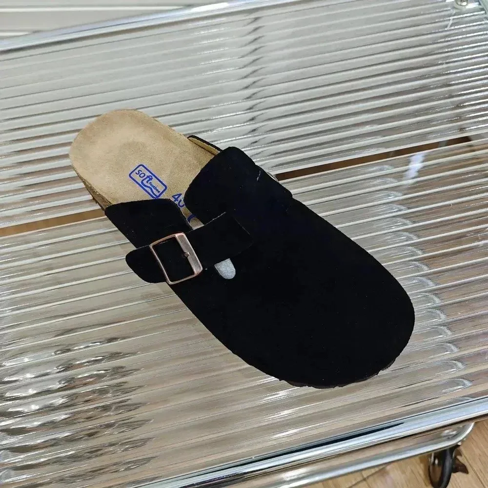 Birkenstock Boston Black Sandals