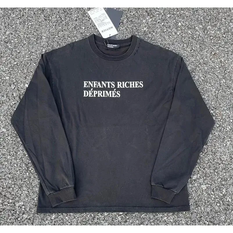 Enfants Riches Déprimés ERD Long Sleeve T-Shirt Black