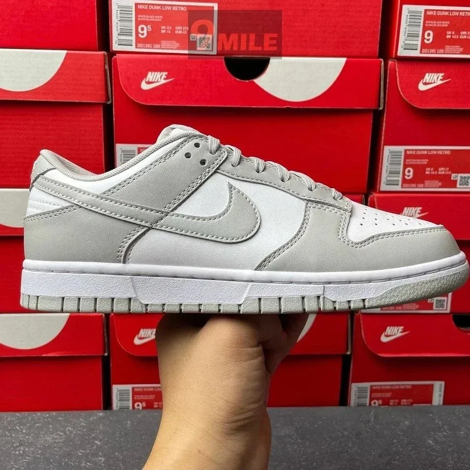 Nike Dunk Low Retro Grey/White Sneakers