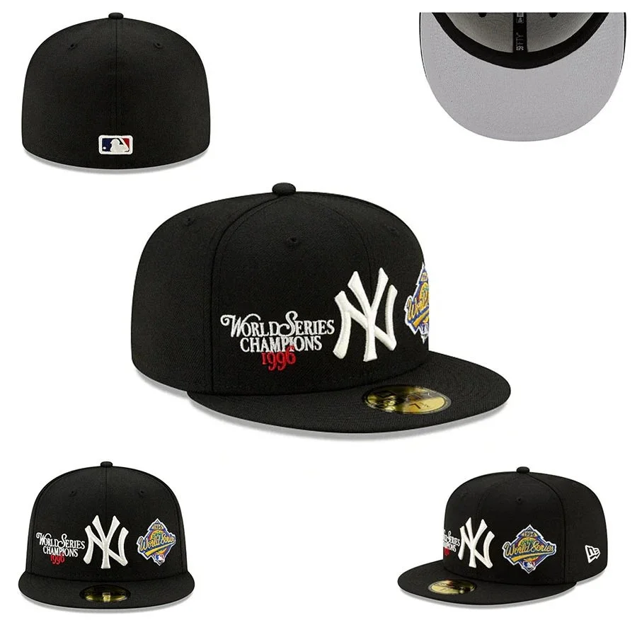New Era 59FIFTY World Series Champions 1996 NY Yankees Black Cap