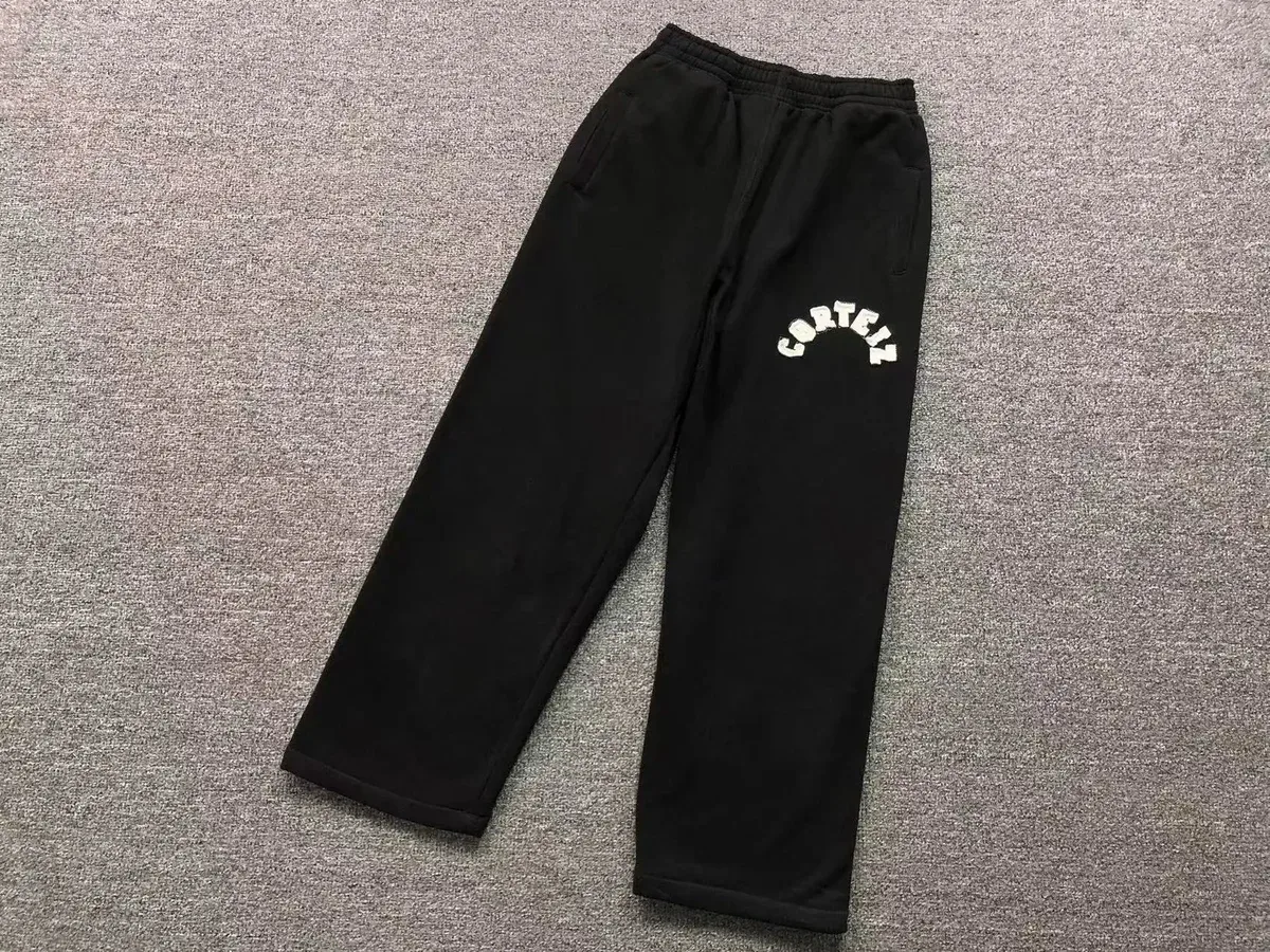 Corteiz RTW Black 'Gortek' Sweatpants